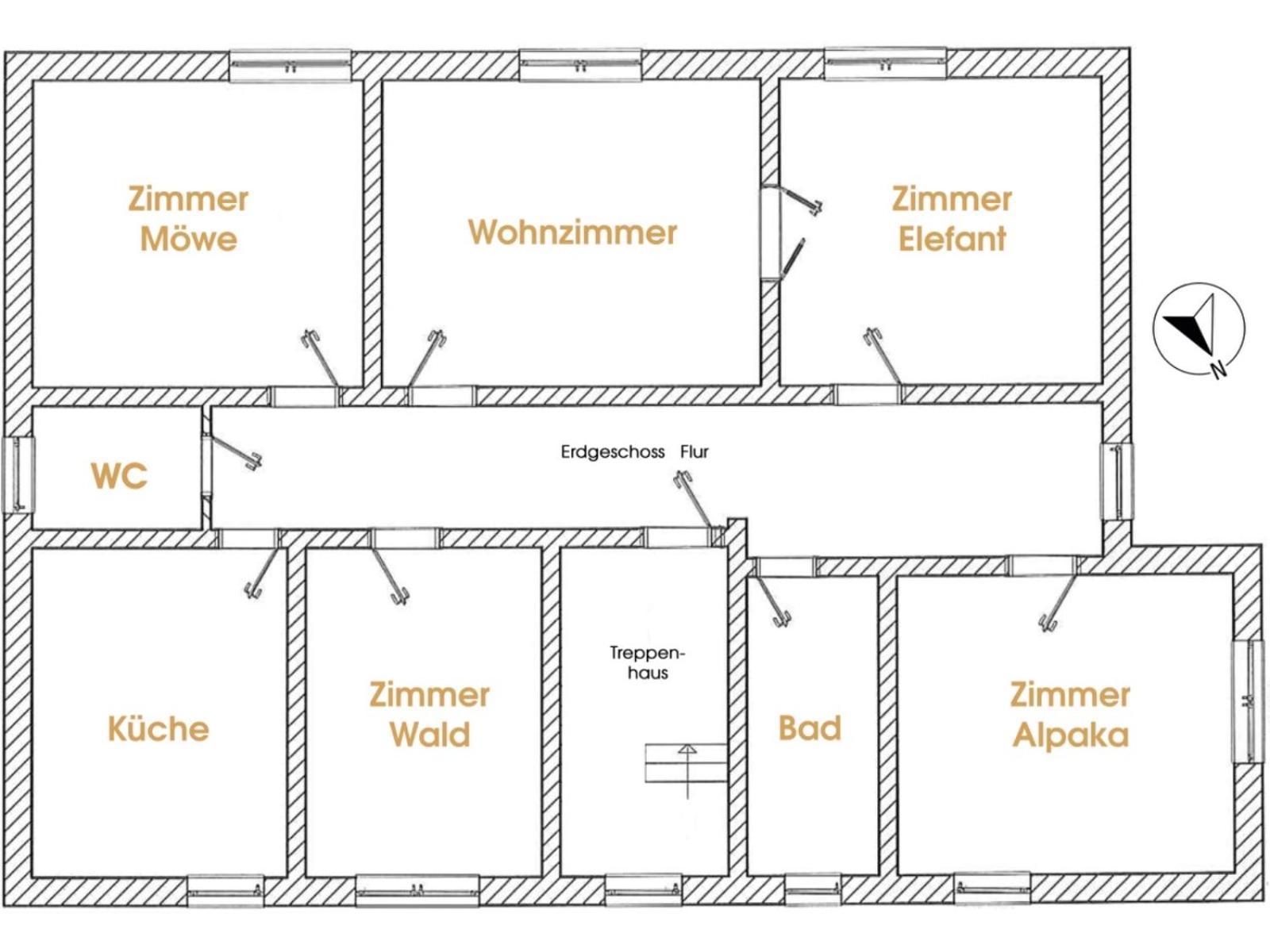 Gelbes Haus Seenland Xl * Elsterheide